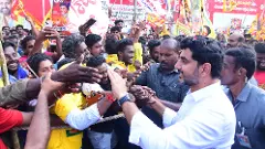 ఆగి.. సాగిన లోకేష్‌ యాత్ర