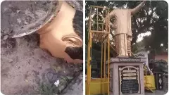 ఆంధ్రాలో ఎన్టీఆర్ విగ్రహం శిరచ్ఛేదం