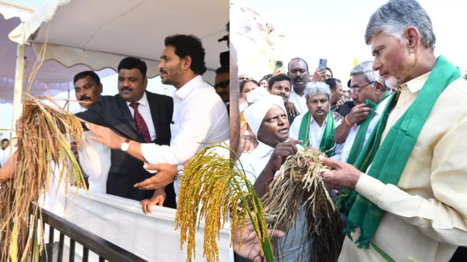 వరదల్లో ఓట్ల వేట