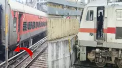 పట్టాలు తప్పిన చెన్నై ఎక్స్ ప్రెస్..  హైదరాబాద్ స్టేషన్లో హాహాకారాలు