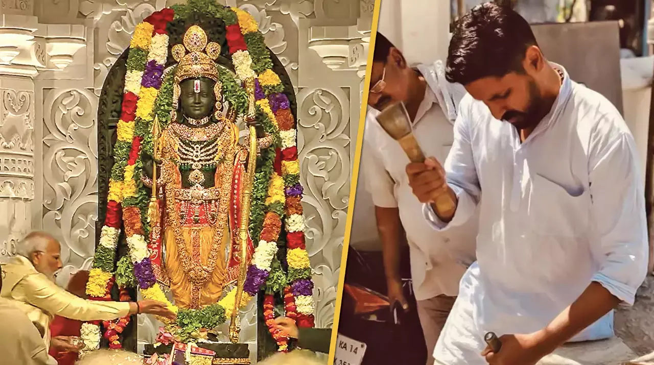 ప్రాణప్రతిష్ఠ తర్వాత ’రామ్‌లల్లా‘ రూపకర్త అరుణ్‌ యోగిరాజ్‌ ఏమన్నారు?