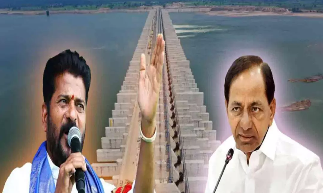 ‘కాళేశ్వరం’ లో ఓట్ల వేట?  బీఆర్ఎస్ ప్రాజెక్టుల బాట