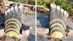 బిచ్కుందలో మరోజత జైన పాదాలు