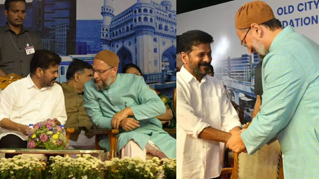 revanth reddy asaduddin owaisi