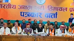 హిమాచల్ బిజెపిలో  కాంగ్రెస్ రెబెల్స్ పండగ...