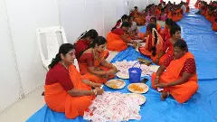 ఒంటిమిట్ట శ్రీ రాములవారి కల్యాణానికి తలంబ్రాల తయారీ ప్రారంభం