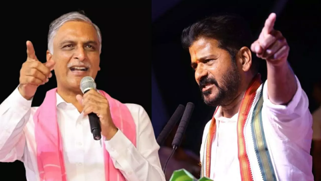 సీఎం సవాల్ స్వీకరించిన హరీష్ రావు, ప్రతి సవాల్