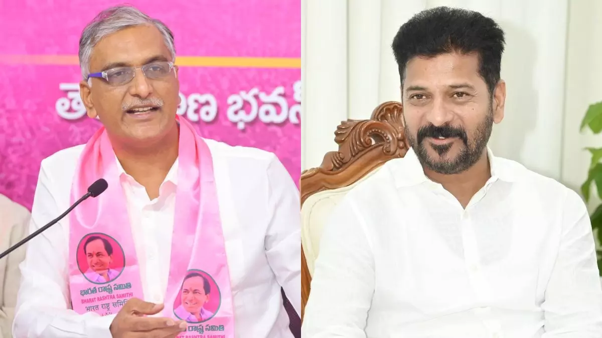 రేవంత్ రెడ్డి, హరీష్ రావుల మధ్య మరో వార్