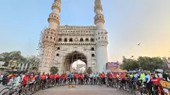 హైదరాబాద్‌లో 50వేలమంది సభ్యులతో సైక్లింగ్ మహోద్యమం
