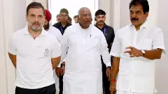 కాంగ్రెస్ పార్టీ అగ్రనేతల వీడియో కాన్పరెన్స్..