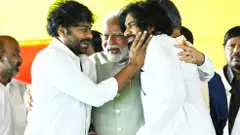 ఏపీ సీఎం ప్రమాణ స్వీకారంలో ఆసక్తికర సన్నివేశాలు