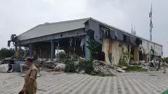 ఏపీ ప్రజా వేదిక శిధిలాలు అలాగే..