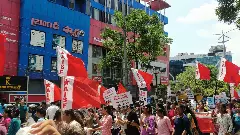 నీట్ రద్దు చేయండి... హైదరాబాద్ లో ఆందోళన..