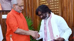 జార్ఖండ్ సీఎంగా మరోసారి హేమంత్ సోరెన్ ప్రమాణ స్వీకారం