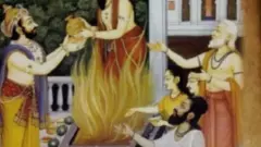 పట్టపురాణి పక్కన లేకుండా దశరథుడి పుత్రకామేష్టి