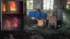 సబ్ కలెక్టర్ ఆఫీసులో అగ్నిప్రమాదం.. ప్రమాదామా ప్లాన్డ్‌గానేనా!