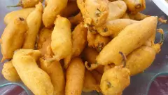 ఇయ్యాల్టి నుంచి  మిర్చి బజ్జీలు తినడం బంద్ పెట్టిన...