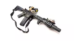 వరంగల్ లో CRPF జవాన్ తుపాకీ కలకలం