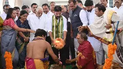 తెలంగాణ తల్లి విగ్రహావిష్కరణకి భూమి పూజ