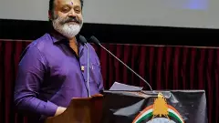 మీడియాపై కేంద్ర మంత్రి సురేష్ గోపి చిందులు..