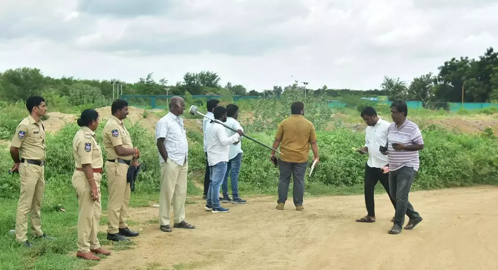 జన్వాడ ఫాంహౌస్ వద్ద ఫిరంగి నాలా ఆక్రమించారు,సర్వే నివేదిక వెల్లడి