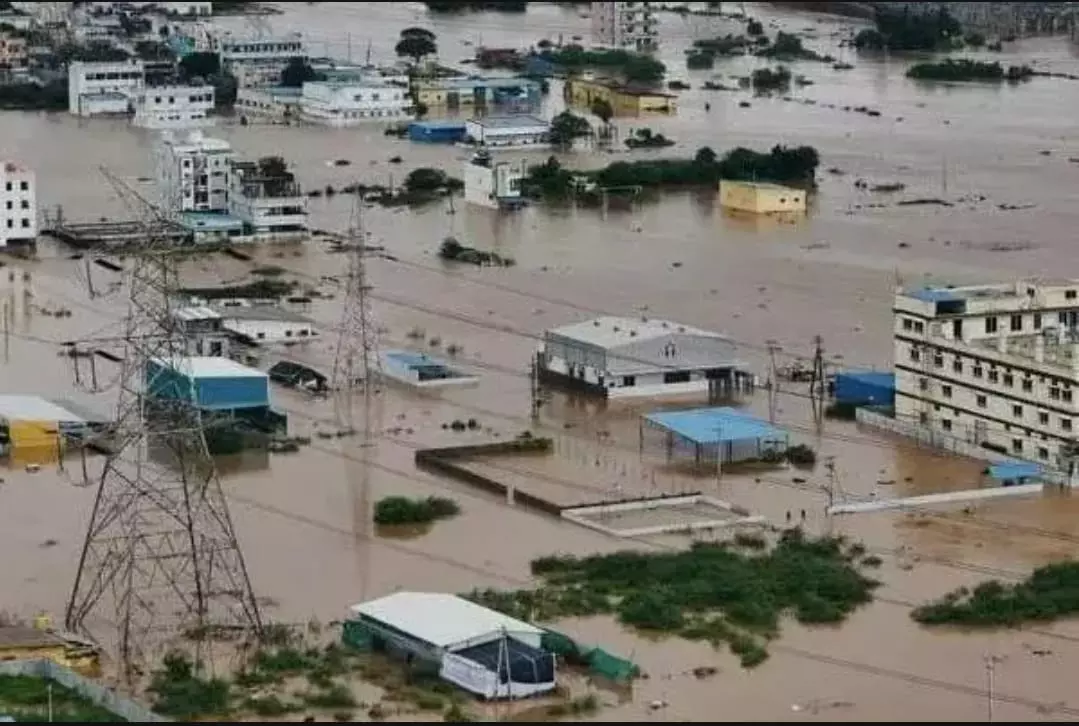 విజయవాడలో మళ్ళీ వర్షం.. లోకేష్‌కు చంద్రబాబు కీలక ఆదేశాలు..