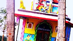 కొలనుపాక మ్యూజియంలో దూలంగా రాష్ట్రకూట జైన తోరణం