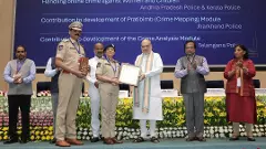 సైబర్ నేరాల నియంత్రణలో తెలంగాణ బెస్ట్, శిఖాగోయెల్‌కు అవార్డు