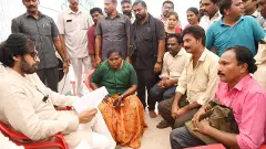 పవన్‌ కళ్యాణ్‌ని కలిసిన ఆర్‌డబ్ల్యూఎస్‌ ల్యాబ్‌ ఉద్యోగులు