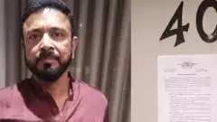 జన్వాడ రేవ్ పార్టీ కేసులో రాజ్ పాకాలను ప్రశ్నిస్తున్న పోలీసులు