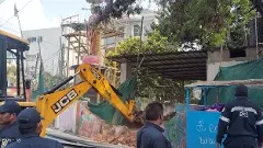 ఫిలింనగర్‌లో హైడ్రా కూల్చివేతలు