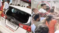 రేవంత్ ఇలాఖాలో ఉద్రిక్తత.. కలెక్టర్‌పై రాళ్ల దాడి..