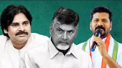 రేవంత్, చంద్రబాబు, పవన్ సుడిగాలి పర్యటన