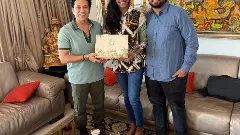 PV Sindhu | మా పెళ్లికి రండి,సచిన్‌కు పీవీ సింధూ జంట ఆహ్వానం