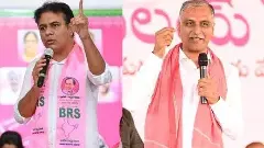 కెటిఆర్, హరీష్ రావు కేసులకు ముందూ...వెనుకా