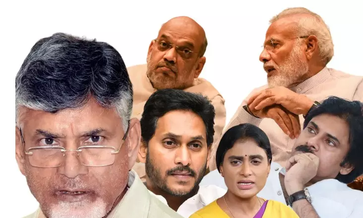 అంబేడ్కర్ పై అమిత్ షా వ్యాఖ్యలు: టీడీపీ, వైసీపీ ఎందుకు మాట్లాడవు?