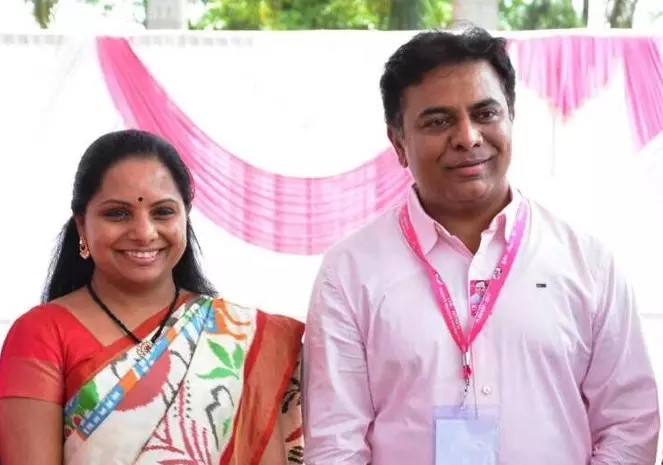 KTR and Kavitha|కేటీఆర్, కవిత మధ్య పార్టీ డివైడ్ అయిపోతోందా ?