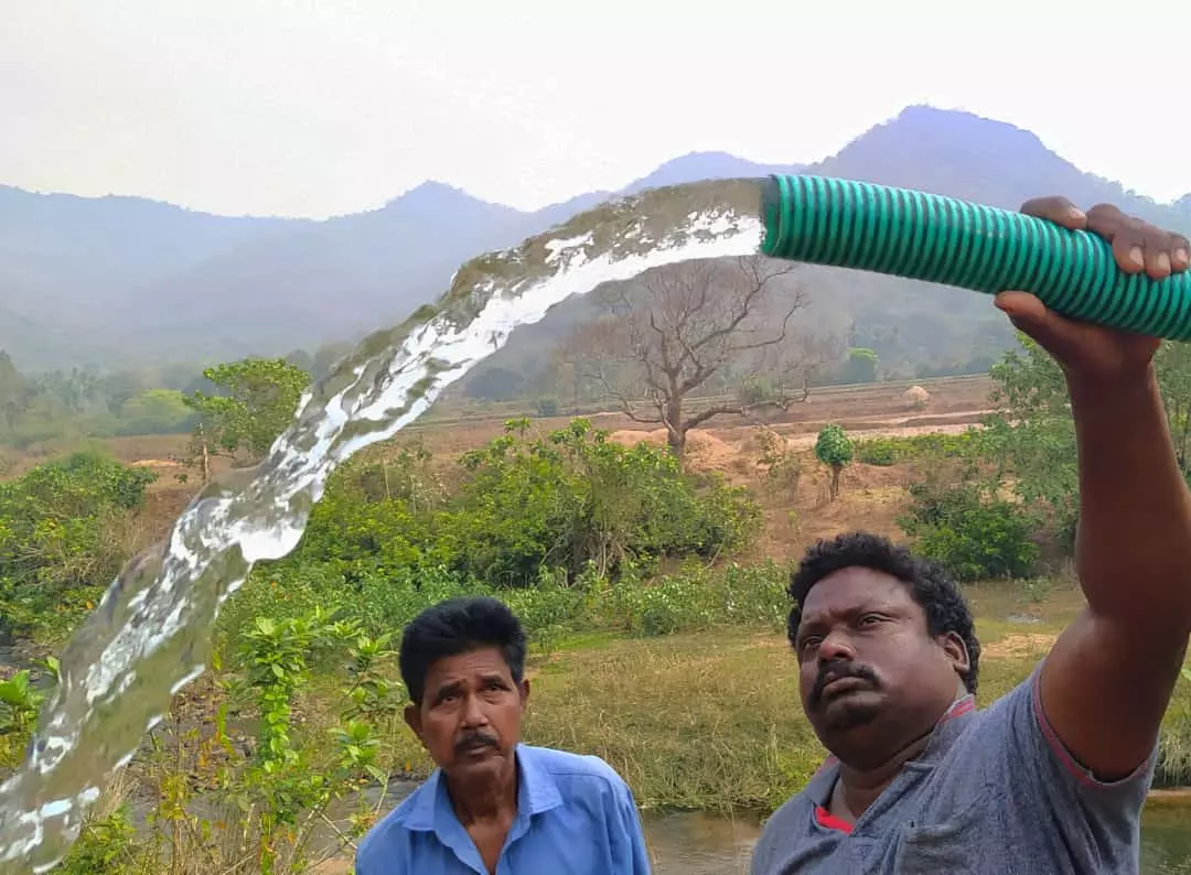 విద్యుత్‌ లేకుండా 120 ఎకరాలకు సాగునీరు