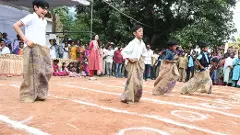 CM family in Naravaripalle| నారావారిపల్లెలో కోడళ్ల సంక్రాంతి సందడి