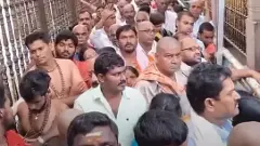 శ్రీశైలంలో పెరిగిన భక్తుల రద్దీ