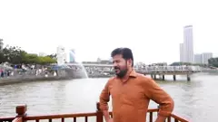 CM Boat Ride | సింగపూర్ నదిలో సీఎం రేవంత్ పడవ ప్రయాణం