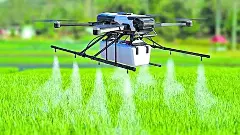 ఇకపై వ్యవసాయంలో డ్రోన్ ఒక భాగం