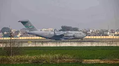 అమృతసర్‌లో ల్యాండ్ అయిన భారతీయ అక్రమ వలసదారుల అమెరికా విమానం