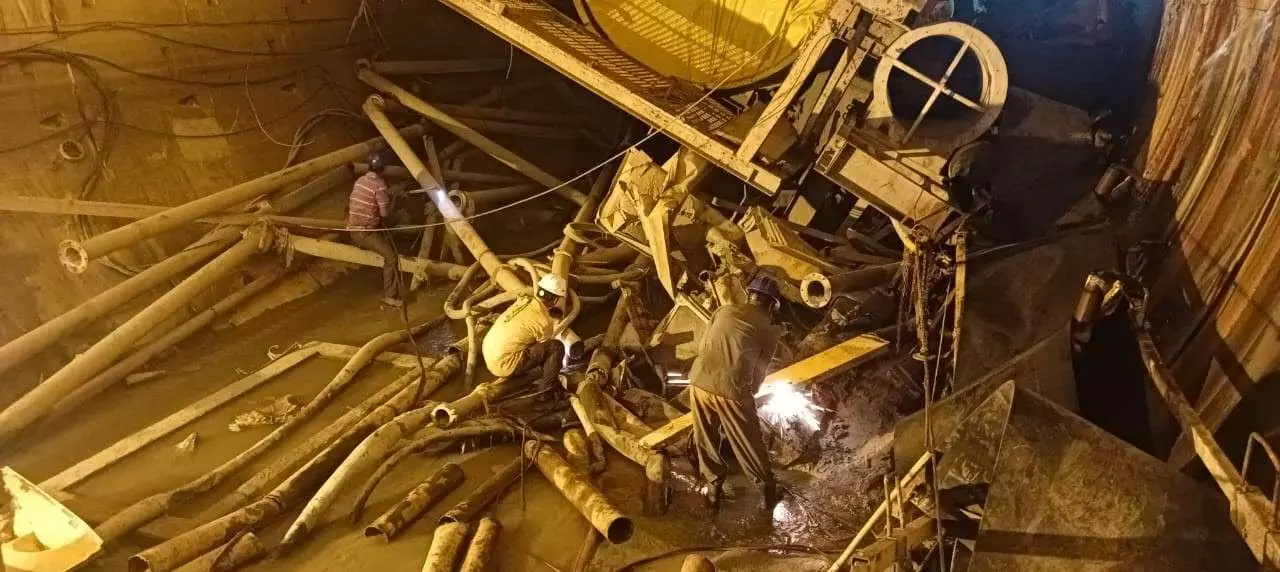 SLBC టన్నెల్ నిర్మాణ పనులు మూడు నెలల్లో పునర్ ప్రారంభం