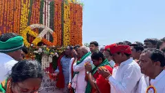 44 యేళ్ల తర్వాత ఇంద్రవెల్లిలో  వీచిన స్వేచ్ఛా వాయువులు...