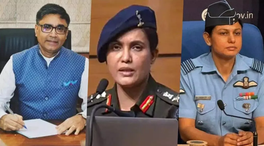 ఆపరేషన్ సింధూర్: మీడియాకు వివరించిన మిస్రీ, ఖురేషీ, వ్యోమికా ఎవరూ? ఆపరేషన్ సింధూర్: మీడియాకు వివరించిన మిస్రీ, ఖురేషీ, వ్యోమికా ఎవరూ?