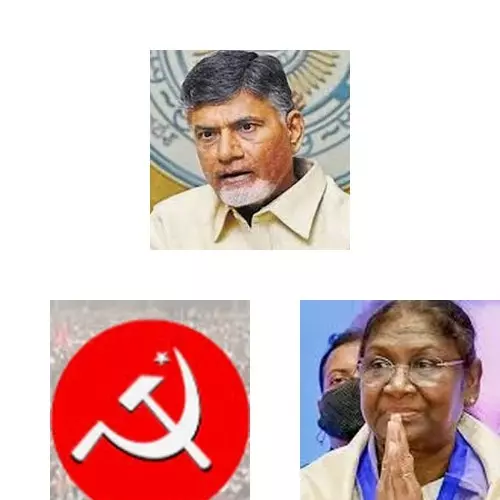 రాష్ట్రపతి లేఖపై టీడీపీ వైఖరేమిటో చెప్పాలన్న సీపీఎం రాష్ట్రపతి లేఖపై టీడీపీ వైఖరేమిటో చెప్పాలన్న సీపీఎం