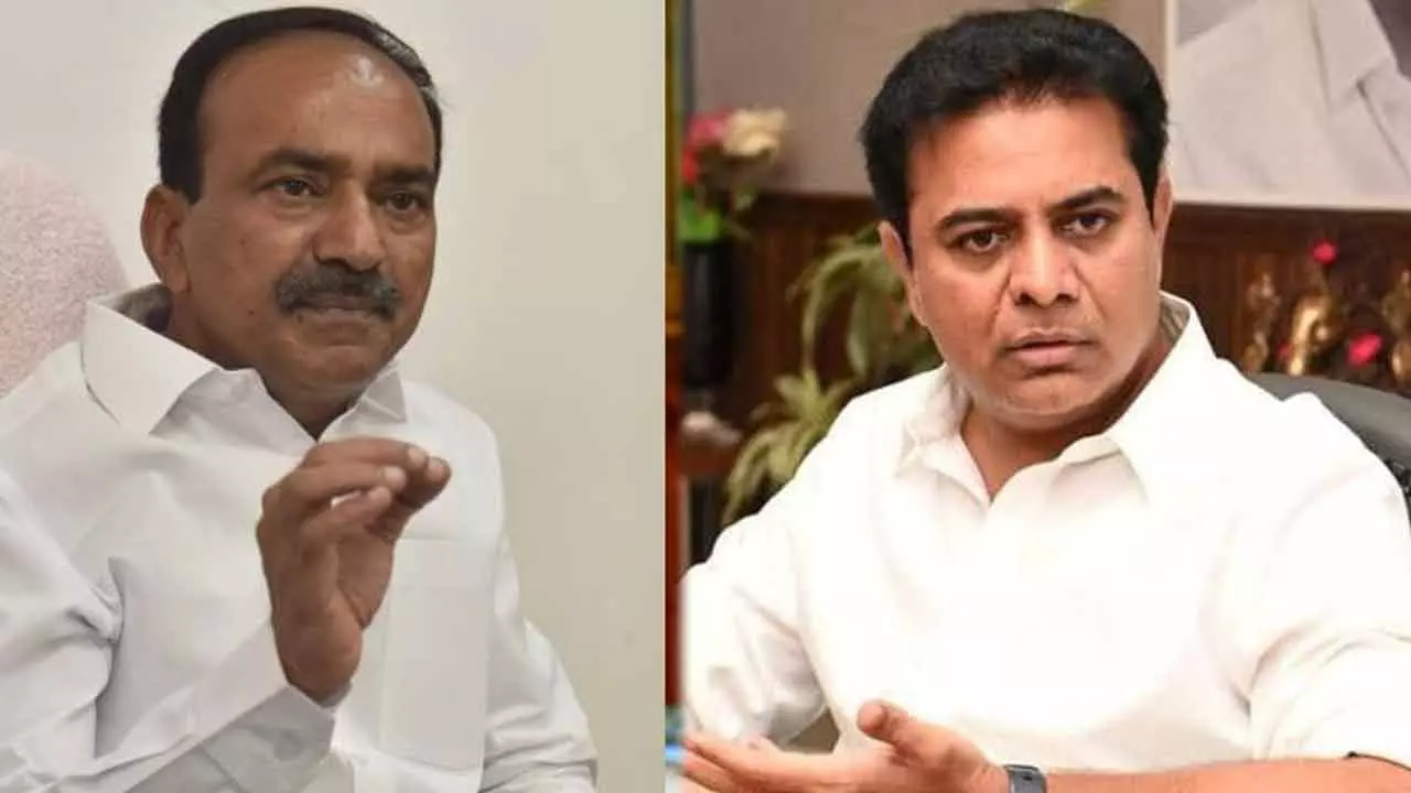 రేవంత్పై ఈటల, కేటీఆర్ జాయింట్ ఎటాక్ రేవంత్పై ఈటల, కేటీఆర్ జాయింట్ ఎటాక్