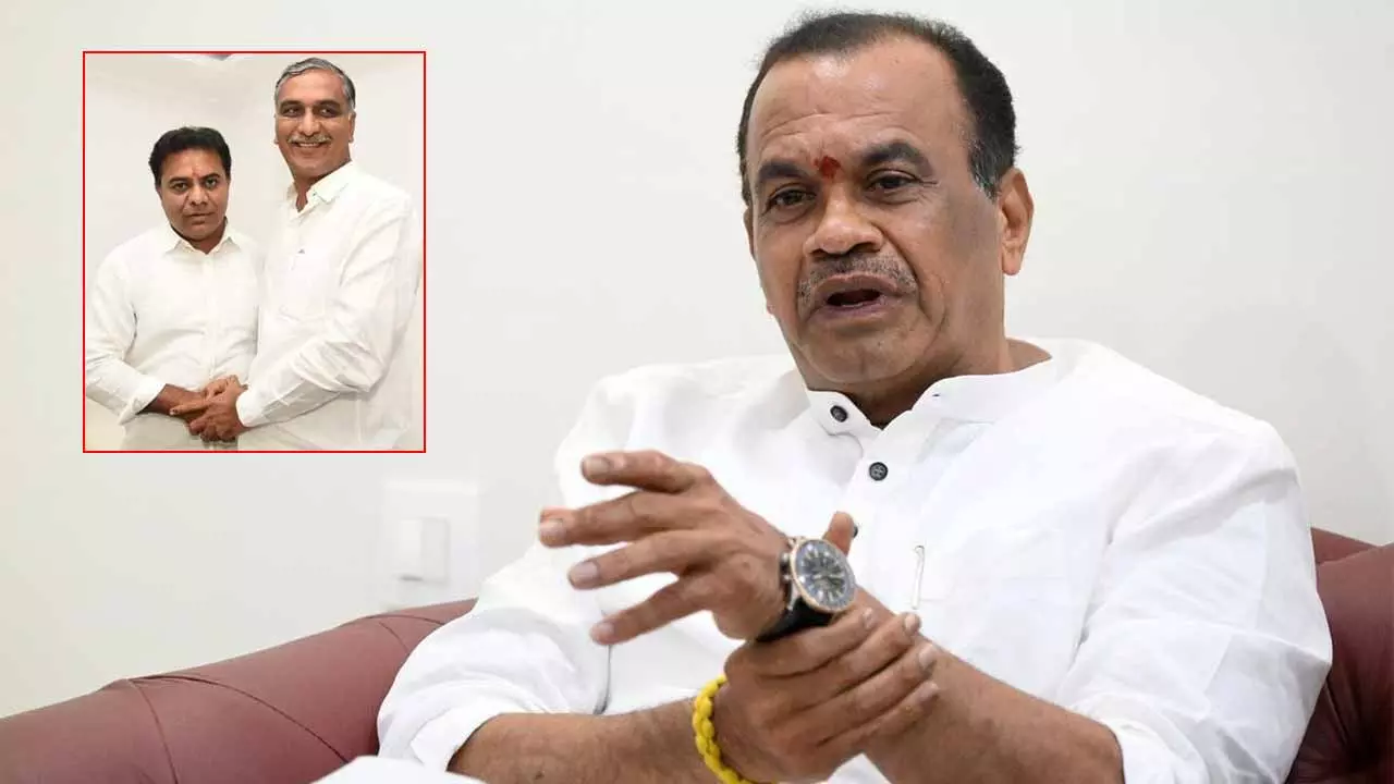 ‘కవిత లేఖను ప్లాన్ చేసింది కేటీఆర్, హరీష్ రావే’ ‘కవిత లేఖను ప్లాన్ చేసింది కేటీఆర్, హరీష్ రావే’