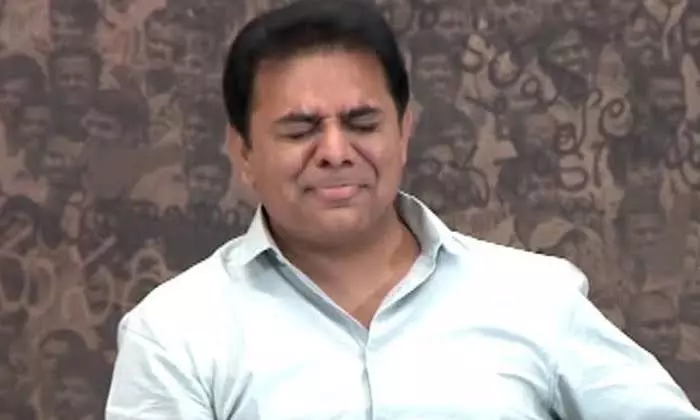 కేటీఆర్ లో ‘కాళేశ్వరం’ టెన్షన్ పెరిగిపోతోందా ? కాంగ్రెస్సే బాంబులు పెట్టిందట కేటీఆర్ లో ‘కాళేశ్వరం’ టెన్షన్ పెరిగిపోతోందా ? కాంగ్రెస్సే బాంబులు పెట్టిందట